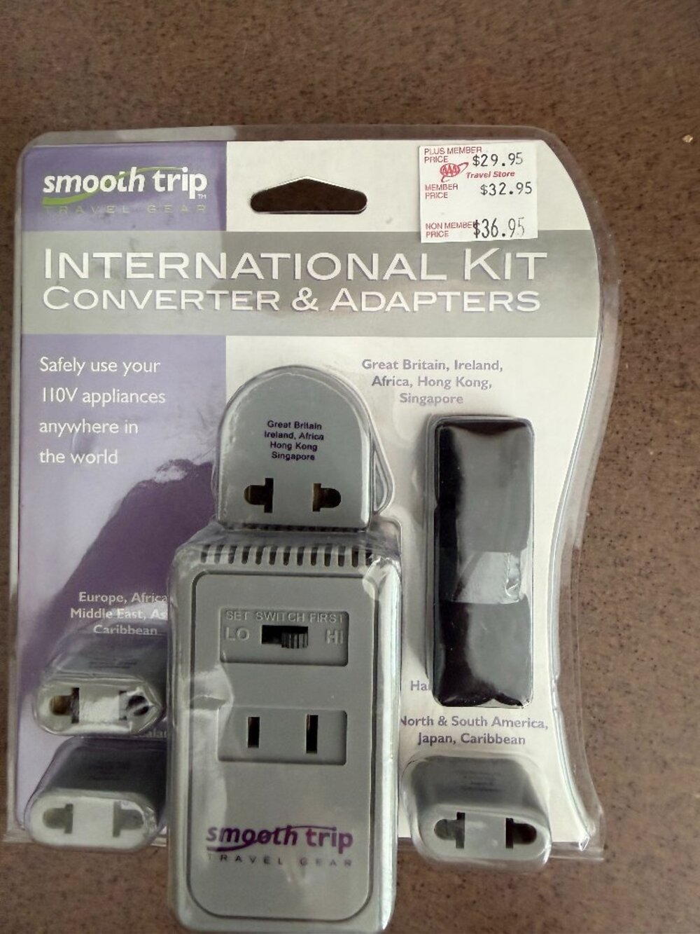 International Kit converter and adapeters